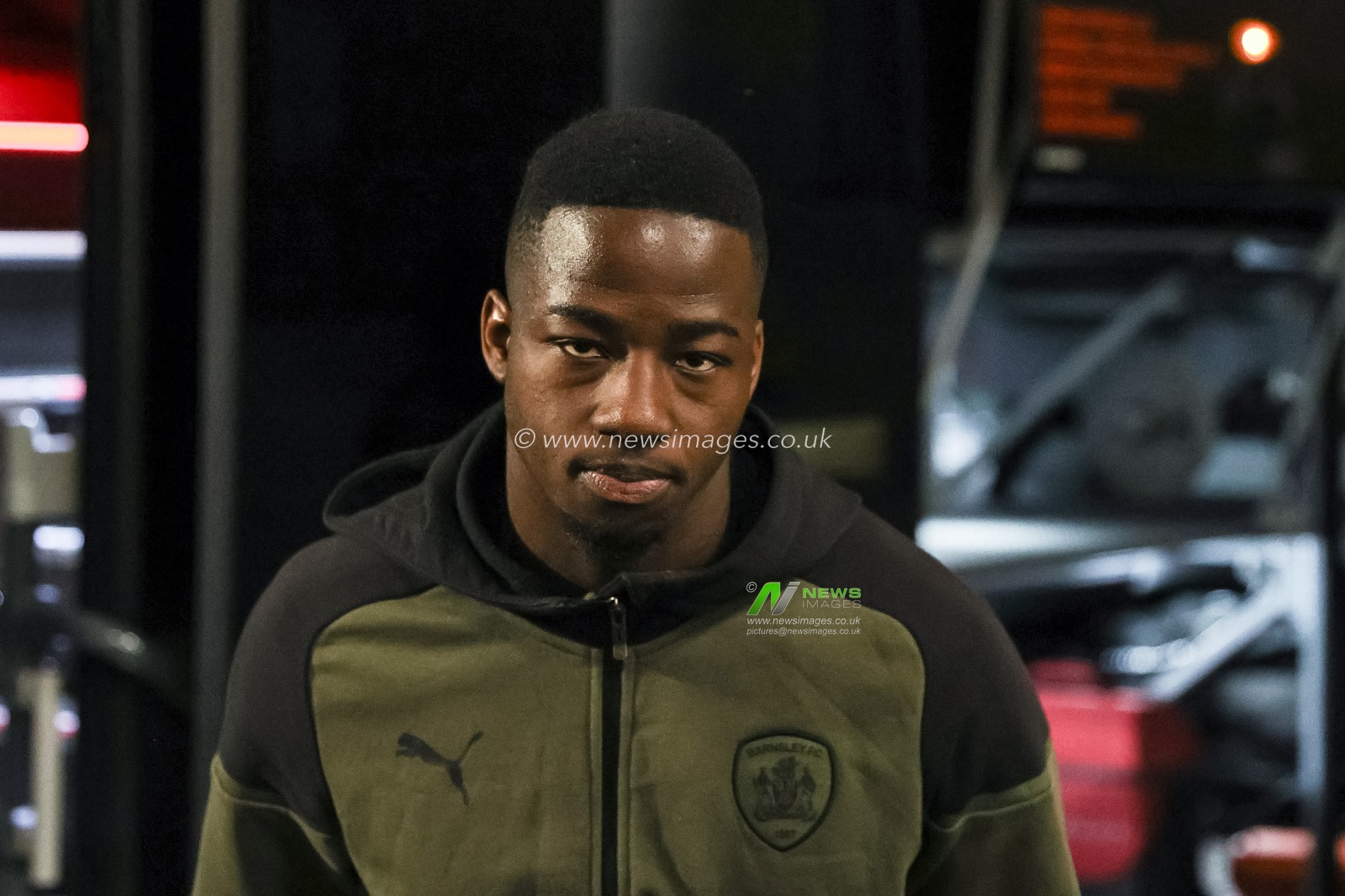 Paul Cooper #13 of Barnsley arrives during the Bristol Street Motors Trophy match Blackpool vs Barnsley at Bloomfield Road, Blackpool, United Kingdom, 5th December 2023

(Photo by Mark Cosgrove/News Images)