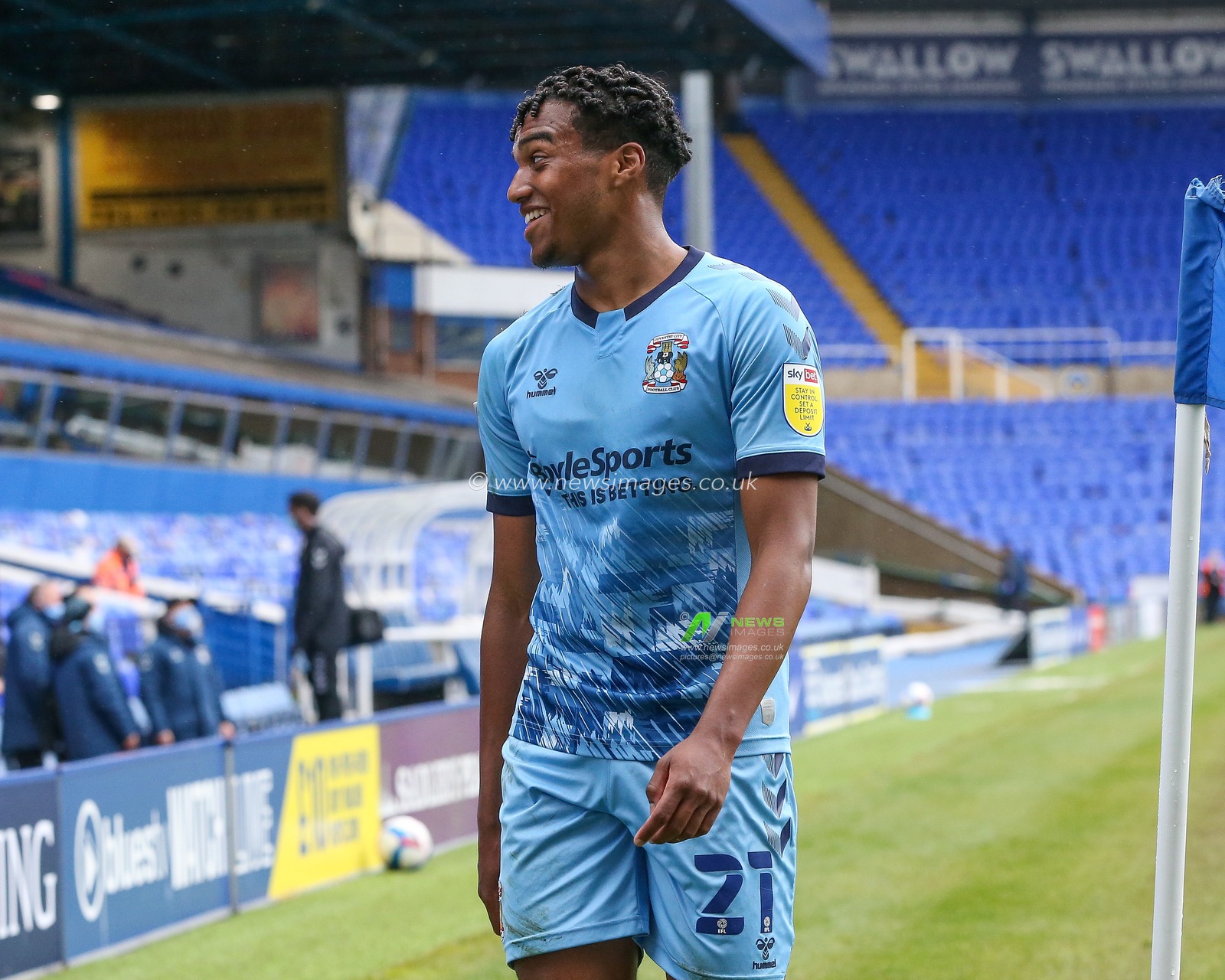 Sam McCallum #21 of Coventry City