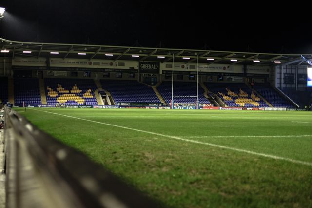 A general view of Halliwell Jones Stadium ahead of the Betfred Challenge Cup match Warrington Wolves vs Sheffield Eagles at The Halliwell Jones Stadium, Warrington, United Kingdom on 06 February 2026

(Photo by Alfie Cosgrove/News Images)