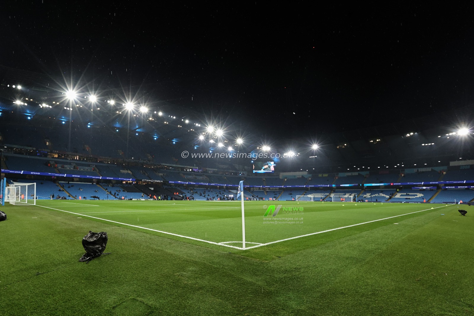 A general view of the Etihad during the Premier League match Manchester City vs Nottingham Forest at Etihad Stadium, Manchester, United Kingdom, 4th December 2024

(Photo by Alfie Cosgrove/News Images)