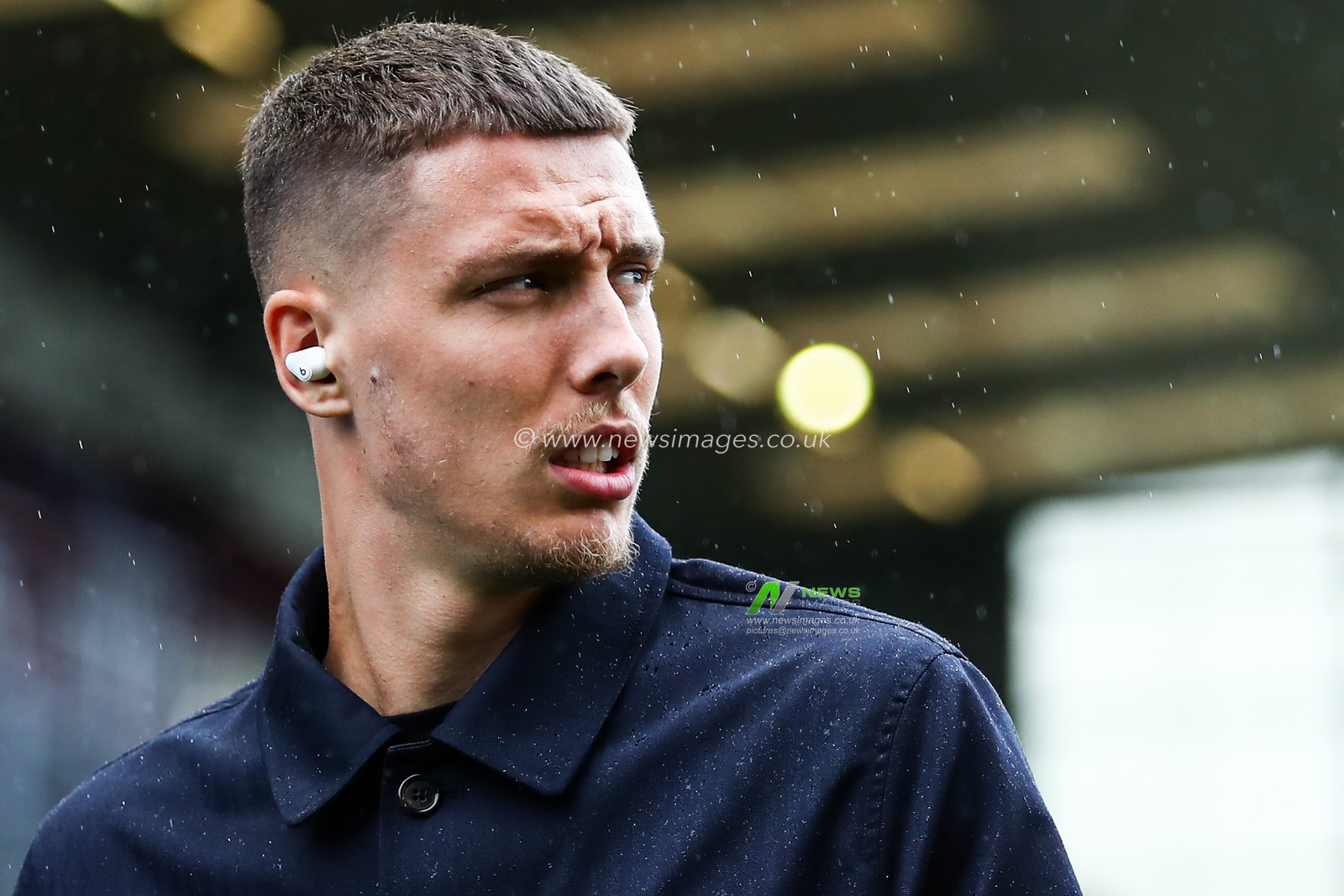 Maxime Esteve of Burnley arrives at stadium ahead of the Premier League match Burnley vs Nottingham Forest at Turf Moor, Burnley, United Kingdom, 20th September 2025

(Photo by Jorge Horsted/News Images)