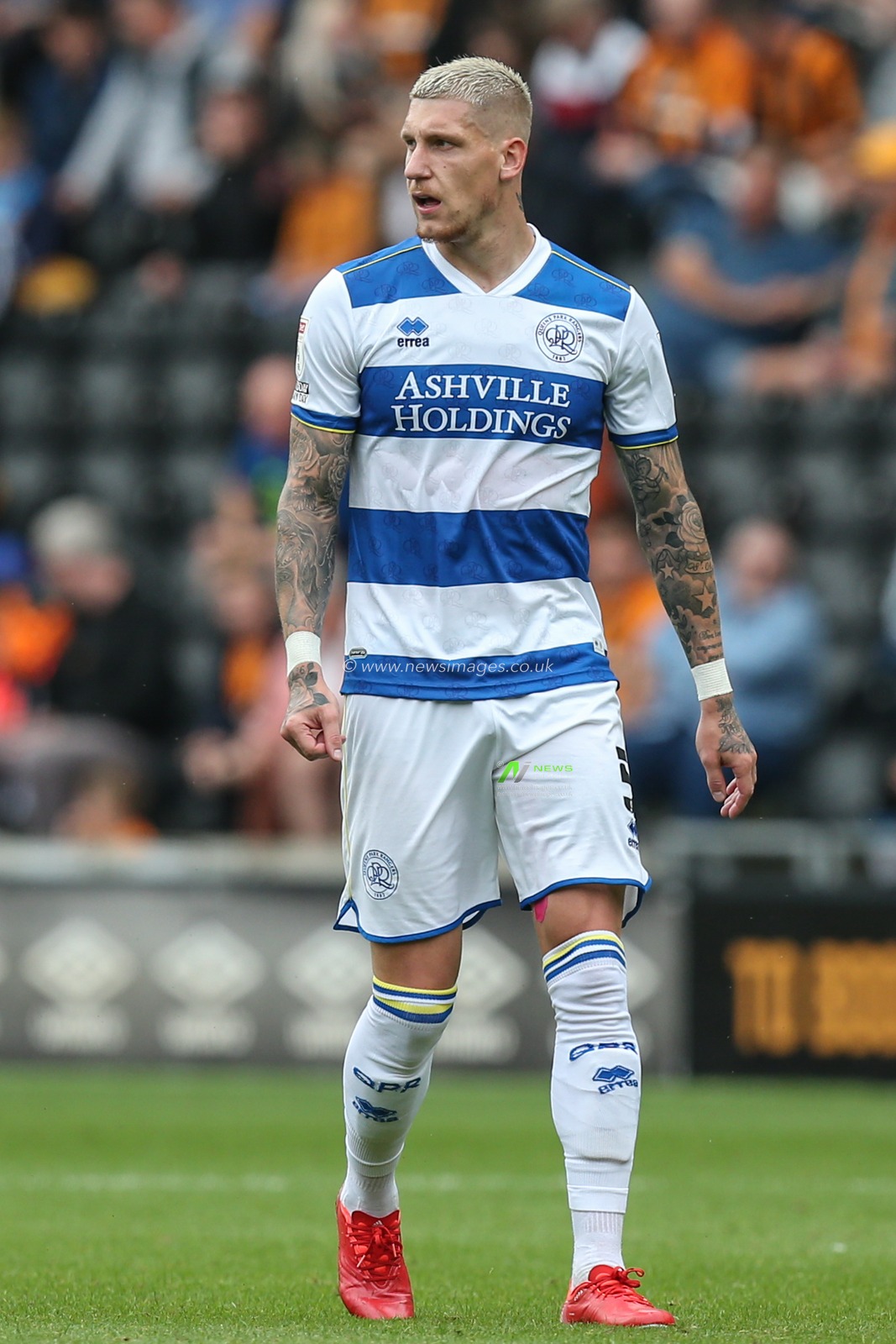 Jordy de Wijs #5 of Queens Park Rangers during the game