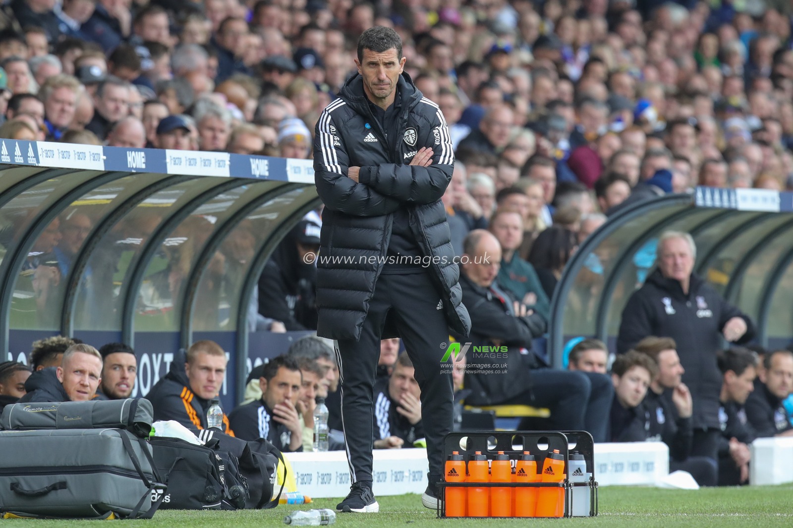 Javi Gracia manager of Leeds United during the Premier League match Leeds United vs Crystal Palace at Elland Road, Leeds, United Kingdom, 9th April 2023

(Photo by James Heaton/News Images)
