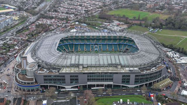 An aerial view of The Allianz Stadium during the Guinness Six Nations 2026 match England vs Wales at Allianz Stadium, Twickenham, United Kingdom on 07 February 2026

(Photo by Mark Cosgrove/News Images)