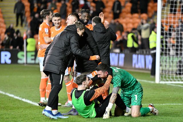 Bristol Street Motors Trophy Quarter Final Blackpool v Bolton Wanderers