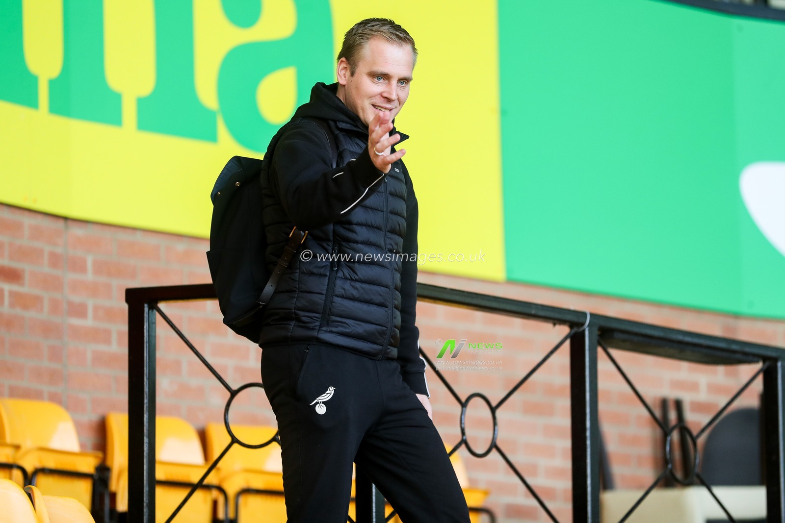 Johannes Hoff of Norwich City arrives at Carrow Road prior to the Sky Bet Championship match Norwich City vs West Bromwich Albion at Carrow Road, Norwich, United Kingdom, 29th March 2025

(Photo by Izzy Poles/News Images)