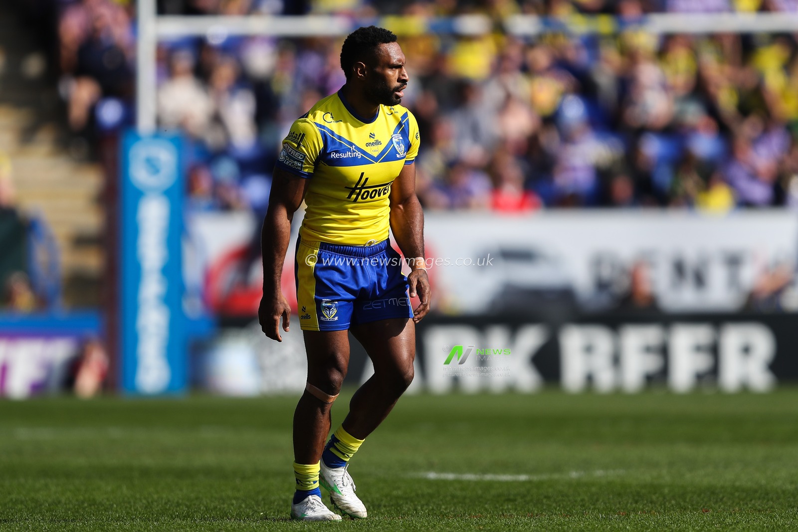 Rodrick Tai of Warrington Wolves during the Betfred Super League Round 4 match Warrington Wolves vs Wakefield Trinity at Halliwell Jones Stadium, Warrington, United Kingdom, 9th March 2025

(Photo by Gareth Evans/News Images)