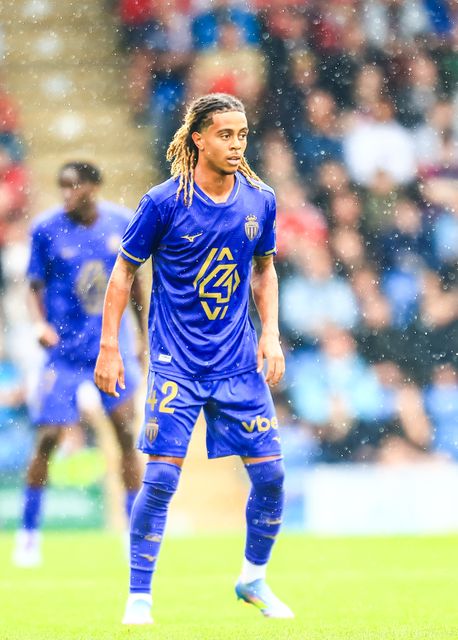 Saïmon Bouabré of Monaco during the Pre-season friendly match Nottingham Forest vs Monaco at SMH Group Stadiumact Stadium, Chesterfield, United Kingdom, 19th July 2025

(Photo by Richard Bierton/News Images)