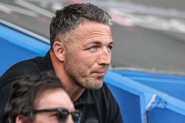 Sam Burgess Head Coach of Warrington Wolves arrives during the Betfred Super League Round 12 match Warrington Wolves vs Hull KR at Halliwell Jones Stadium, Warrington, United Kingdom, 23rd May 2025

(Photo by Alfie Cosgrove/News Images)