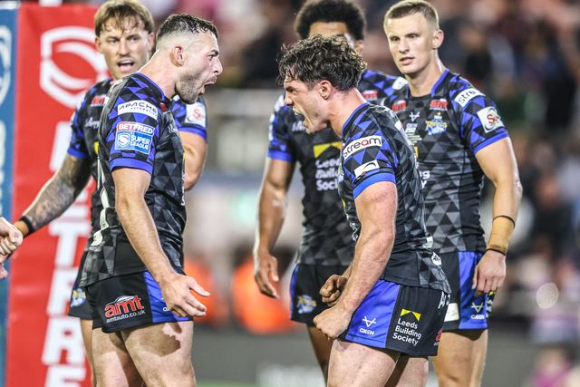 Betfred Super League round 21 Leigh Leopards v Leeds Rhinos