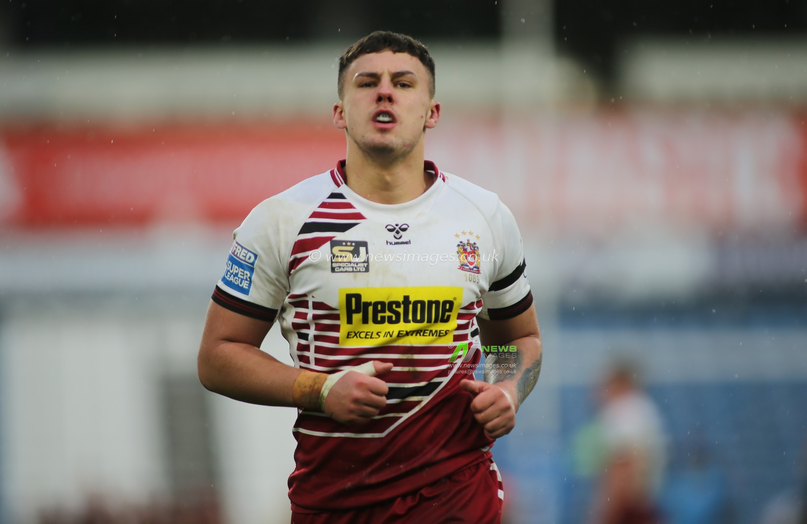 1st March 2020, John Smith's Stadium, Huddersfield, England; Betfred Super League, Huddersfield Giants v Wigan Warriors : Ollie Partington of Wigan Warriors.