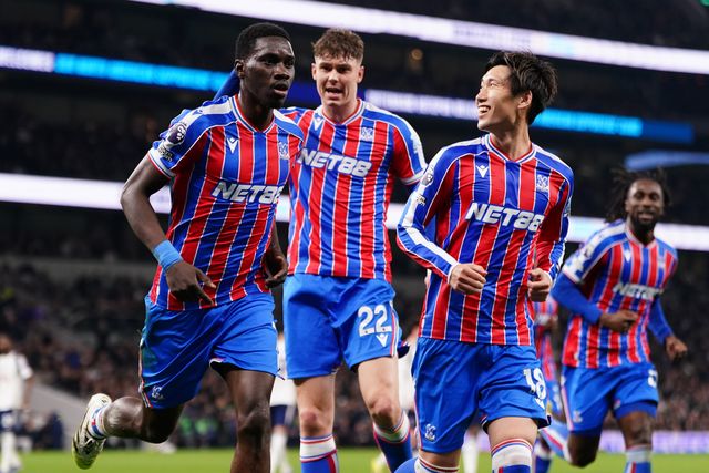 Ismaila Sarr of Crystal Palace celebrates goal during the Premier League match Tottenham Hotspur vs Crystal Palace at Tottenham Hotspur Stadium, London, United Kingdom on 05 March 2026

(Photo by Harvey Murphy/News Images)