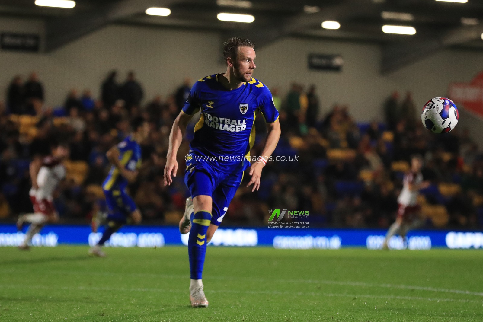 Chris Gunter #2 of AFC Wimbledon in action during the Sky Bet League 2 match AFC Wimbledon vs Northampton Town at Cherry Red Records Stadium, Merton, United Kingdom, 13th September 2022

(Photo by Carlton Myrie/News Images)