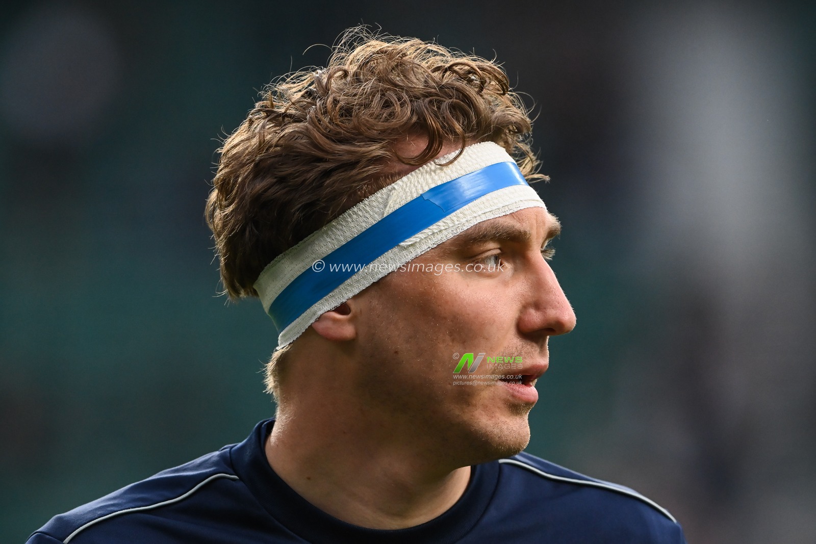 Jamie Ritchie of Scotland during pre match warm up ahead of the 2023 Guinness 6 Nations match England vs Scotland at Twickenham Stadium, Twickenham, United Kingdom, 4th February 2023

(Photo by Craig Thomas/News Images)