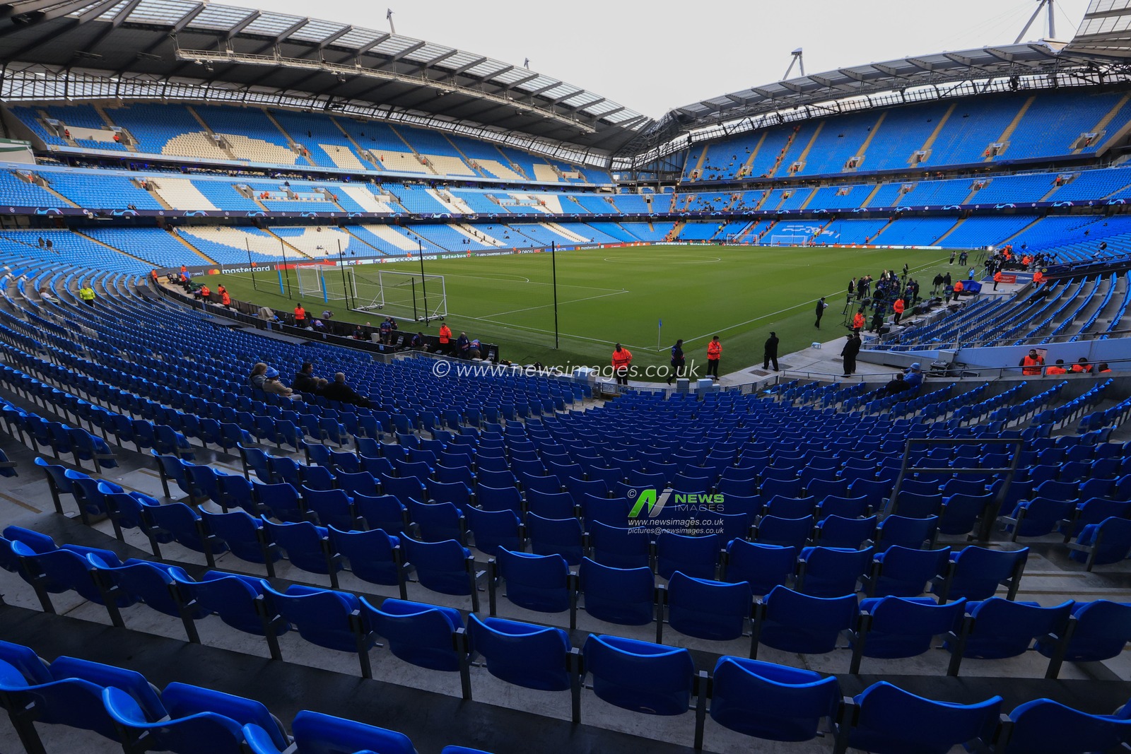 Interior view of the Etihad Stadium during the UEFA Champions League match Manchester City vs Borussia Dortmund at Etihad Stadium, Manchester, United Kingdom, 14th September 2022

(Photo by Conor Molloy/News Images)