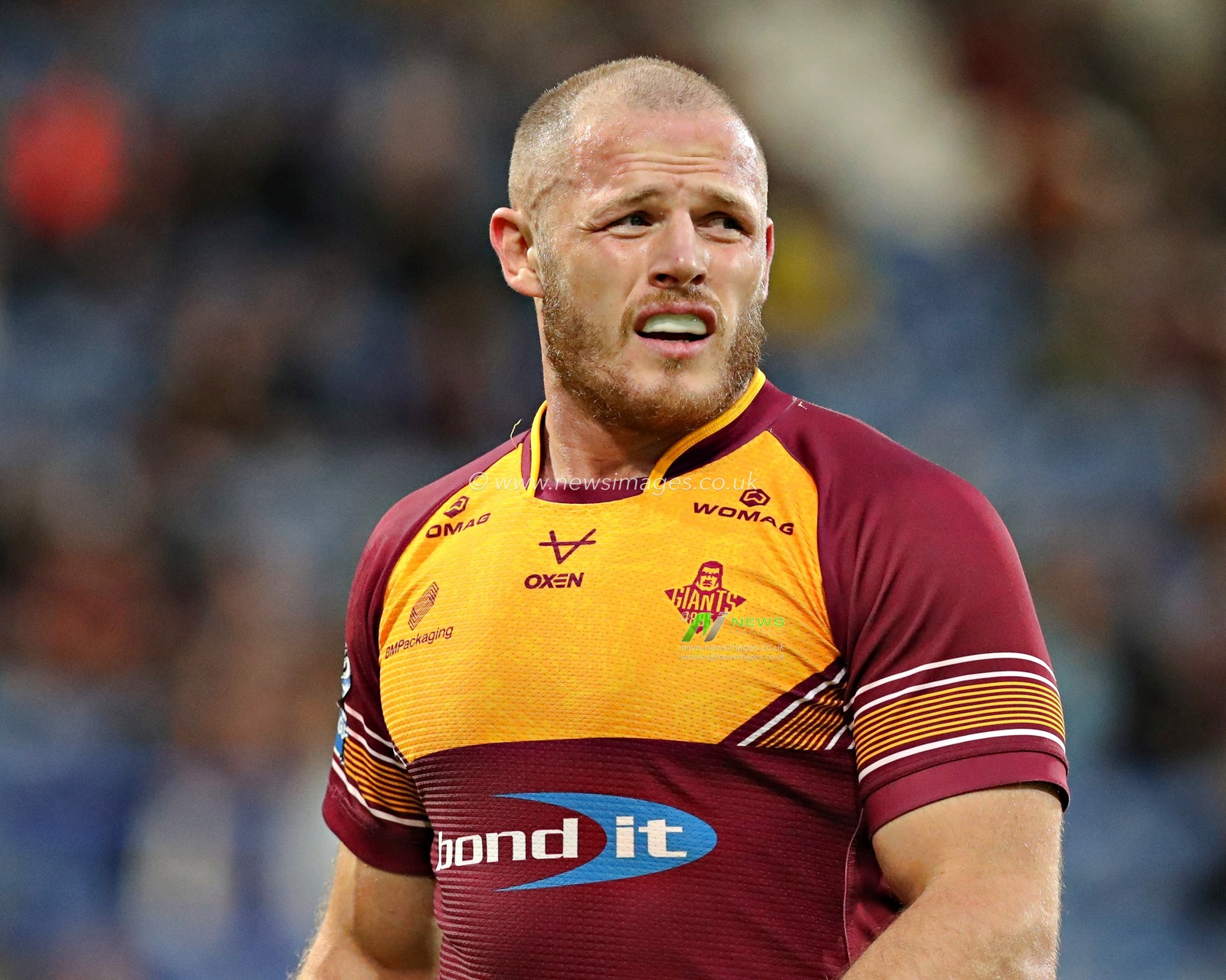 Tom Burgess of Huddersfield Giants during the Betfred Super League Round 13 match Huddersfield Giants vs Leigh Leopards at John Smith's Stadium, Huddersfield, United Kingdom, 29th May 2025

(Photo by Sam Eaden/News Images)