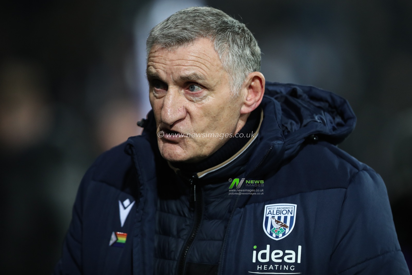 Tony Mowbray head coach of West Bromwich Albion during the Sky Bet Championship match West Bromwich Albion vs Blackburn Rovers at The Hawthorns, West Bromwich, United Kingdom, 12th February 2025

(Photo by Gareth Evans/News Images)