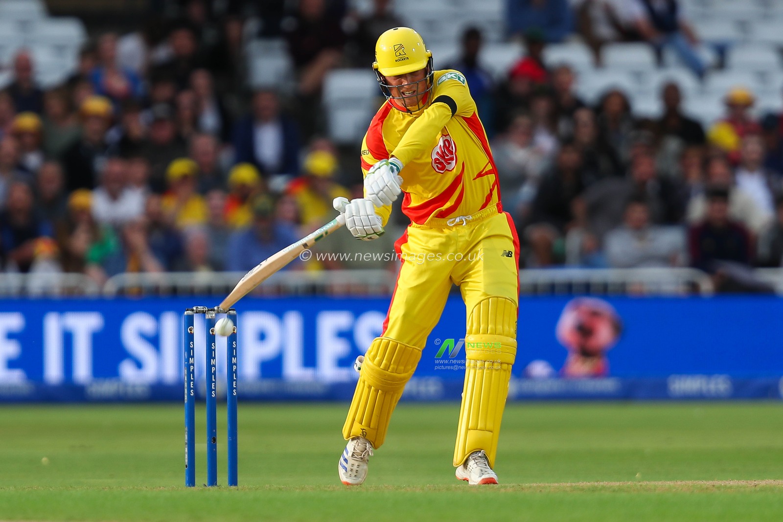 Tom Banton of Trent Rockets bats during the The Hundred match Trent Rockets vs London Spirit at Trent Bridge, Nottingham, United Kingdom, 7th August 2024

(Photo by Izzy Poles/News Images)