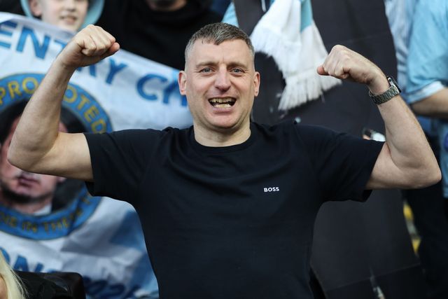 Coventry City fans ahead of the Sky Bet Championship match Blackburn Rovers vs Coventry City at Ewood Park, Blackburn, United Kingdom on 17 April 2026

(Photo by Jorge Horsted/News Images)