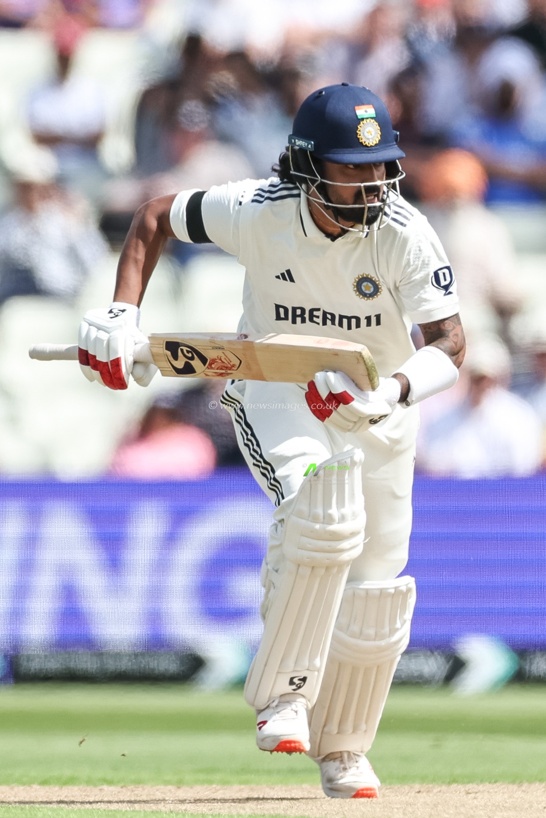 KL Rahul of India makes one run during the 2nd Rothesay Test Match Day 1 England vs India at Edgbaston, Birmingham, United Kingdom, 2nd July 2025

(Photo by Mark Cosgrove/News Images)