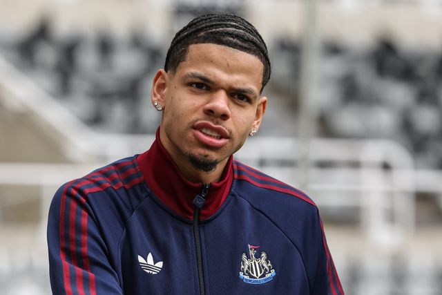 William Osula of Newcastle United arrives during the Premier League match Newcastle Untied vs Sunderland at St. James's Park, Newcastle, United Kingdom on 22 March 2026

(Photo by Mark Cosgrove/News Images)