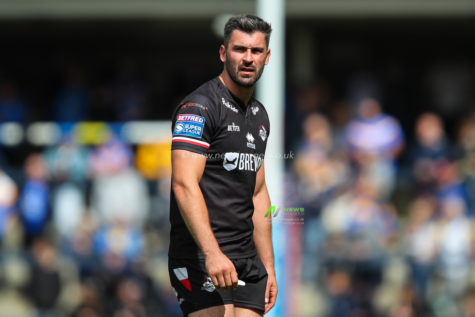 Will Lovell of London Broncos during the Betfred Super League Round 16 match Leeds Rhinos vs London Broncos at Headingley Stadium, Leeds, United Kingdom, 6th July 2024

(Photo by Gareth Evans/News Images)