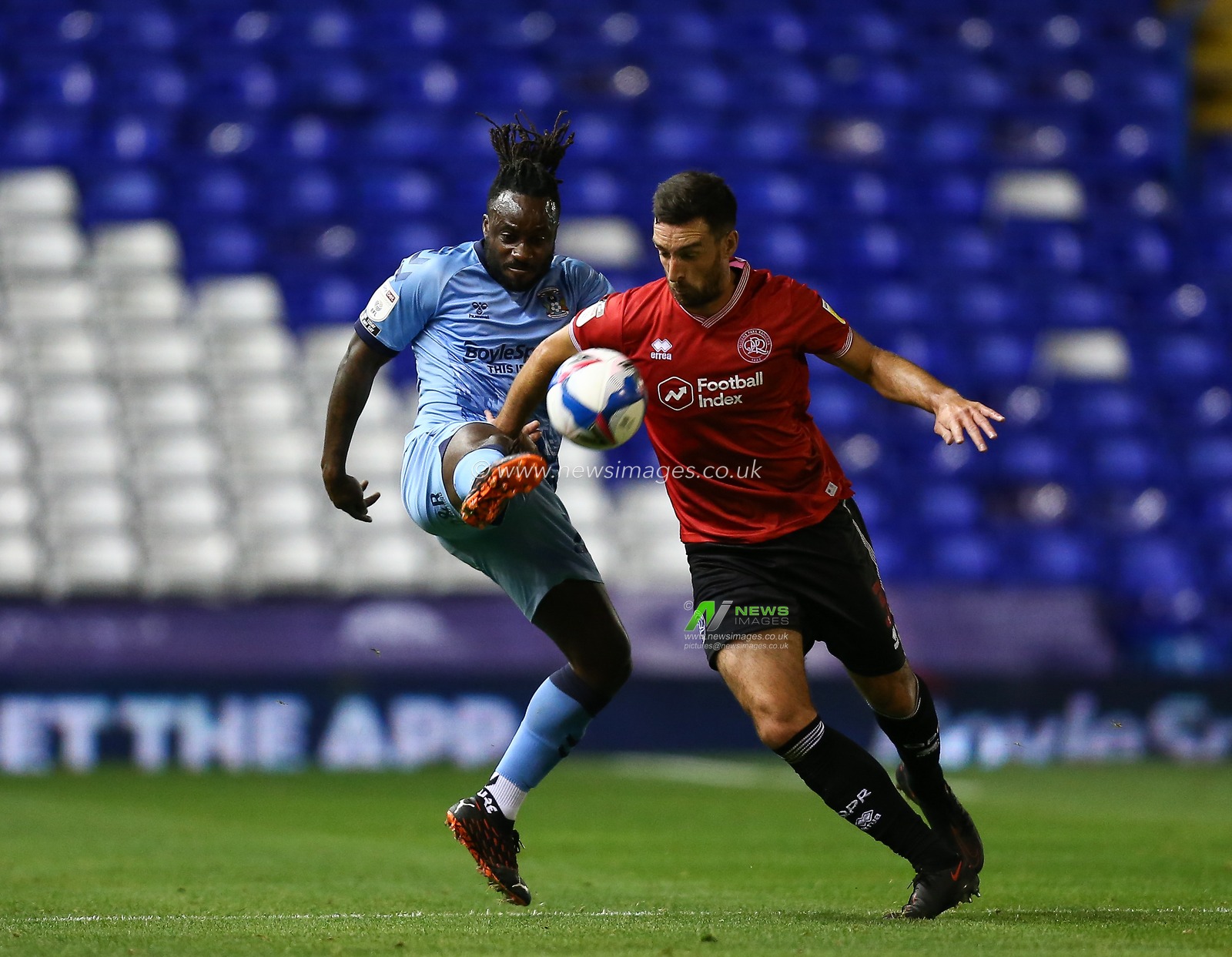 Fankaty Dabo of Coventry City clears the ball from danger