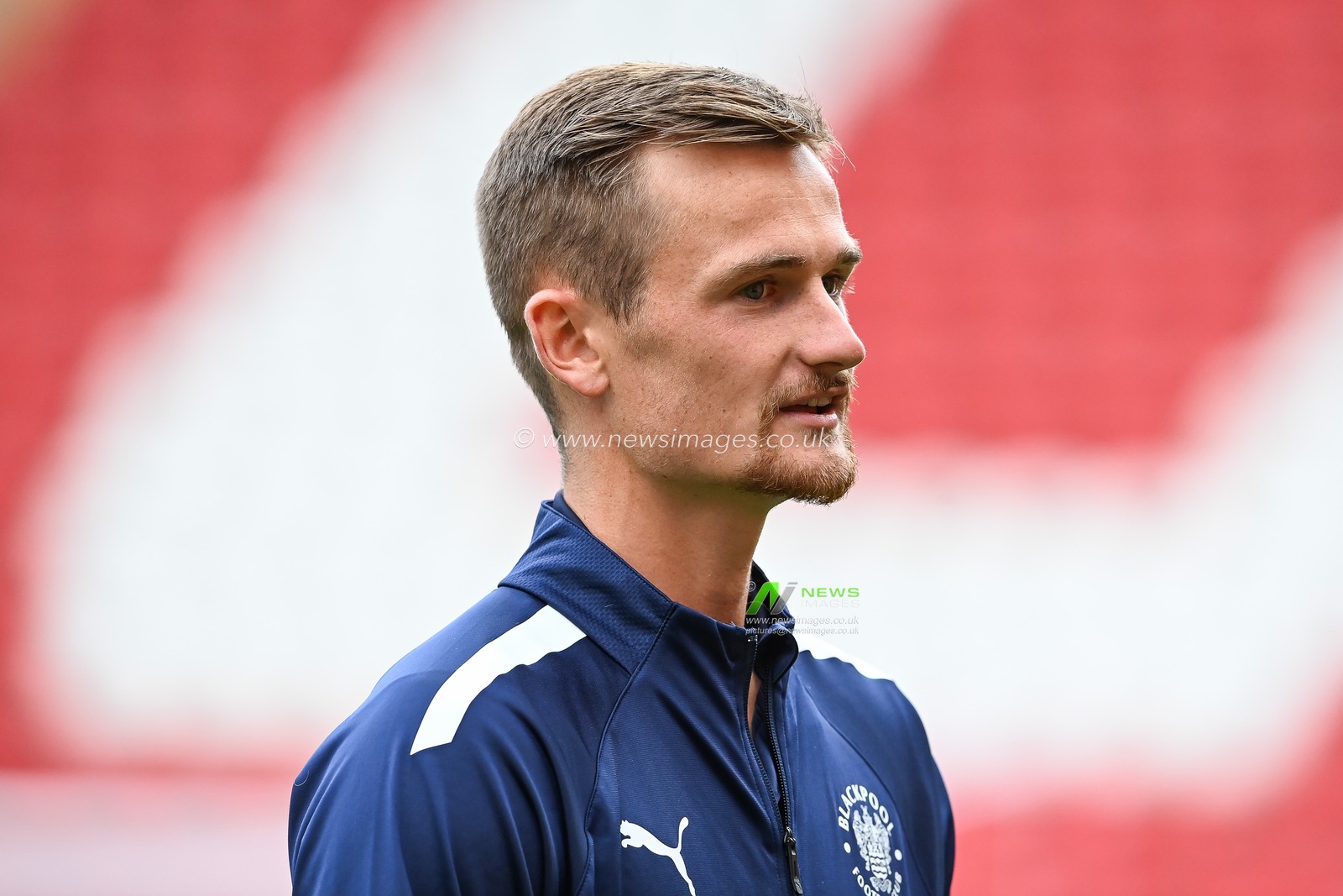 Callum Connolly #2 of Blackpool  arrives ahead of the Sky Bet Championship match Rotherham United vs Blackpool at New York Stadium, Rotherham, United Kingdom, 14th September 2022

(Photo by Craig Thomas/News Images)