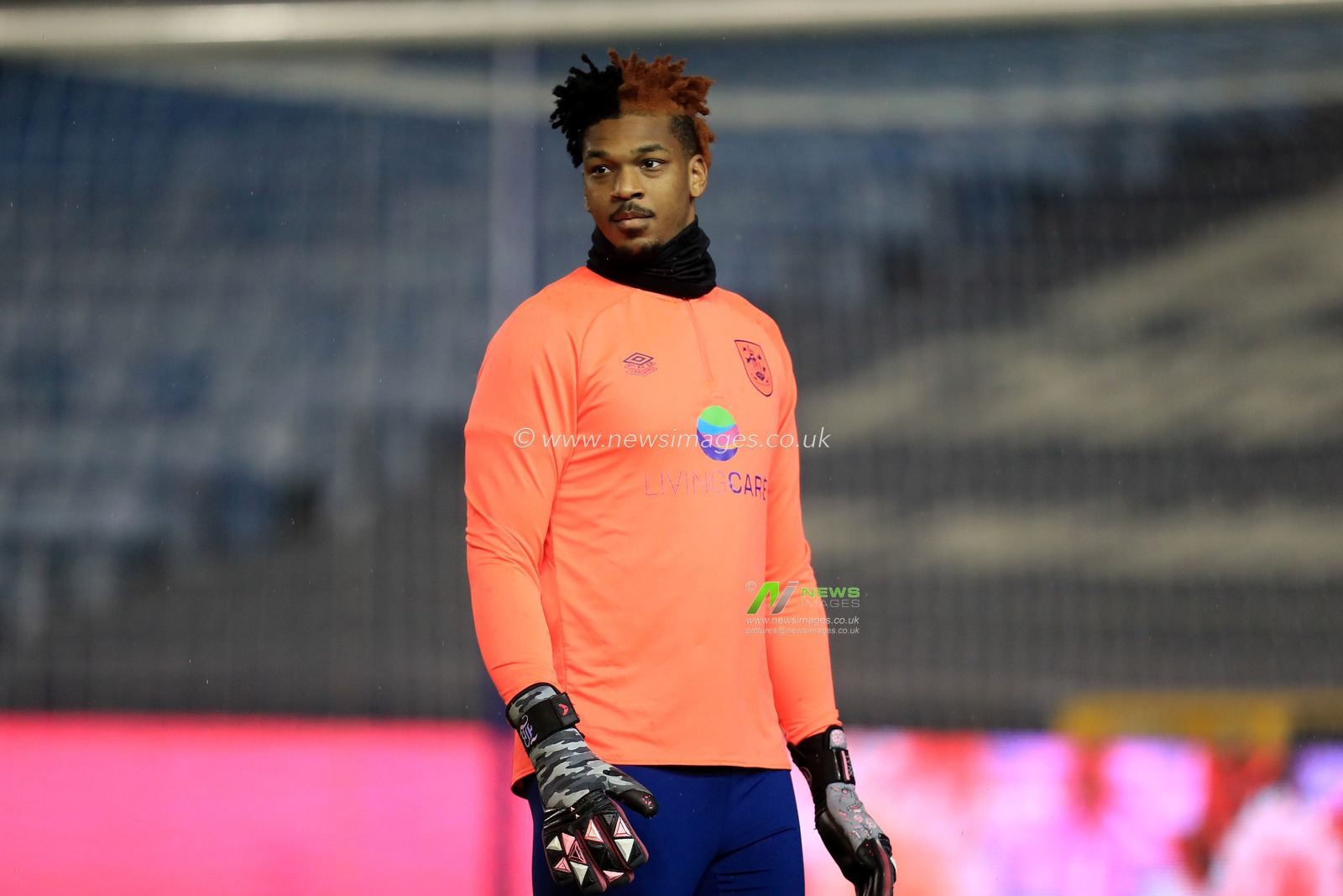 Jamal Blackman #18 of Huddersfield Town.