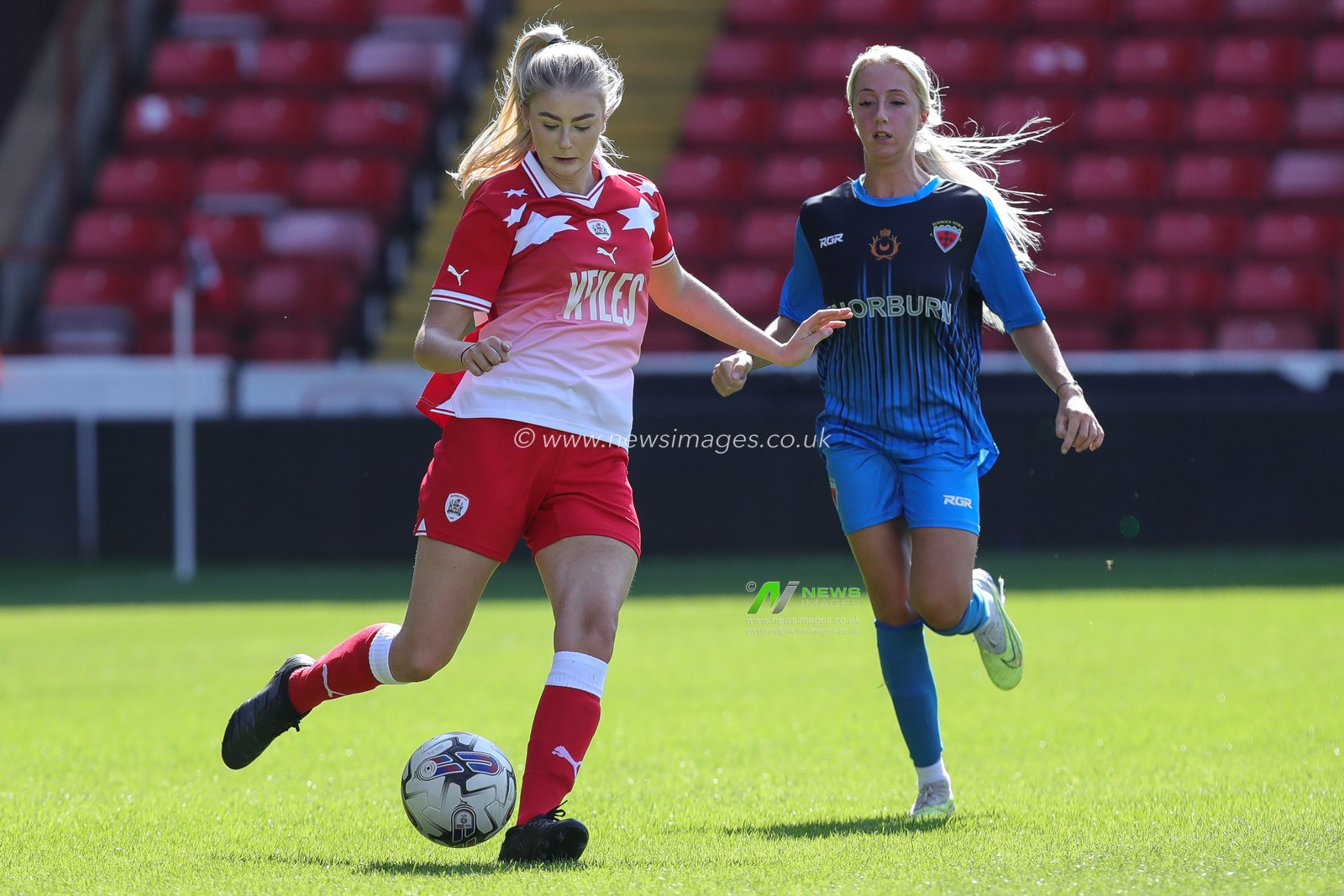 Images taken during the North East Regional Womenâ€™s Football League match Barnsley FC Women vs Alnwick Town Ladies at Oakwell, Barnsley, United Kingdom, 3rd September 2023

(Photo by James Heaton/News Images)