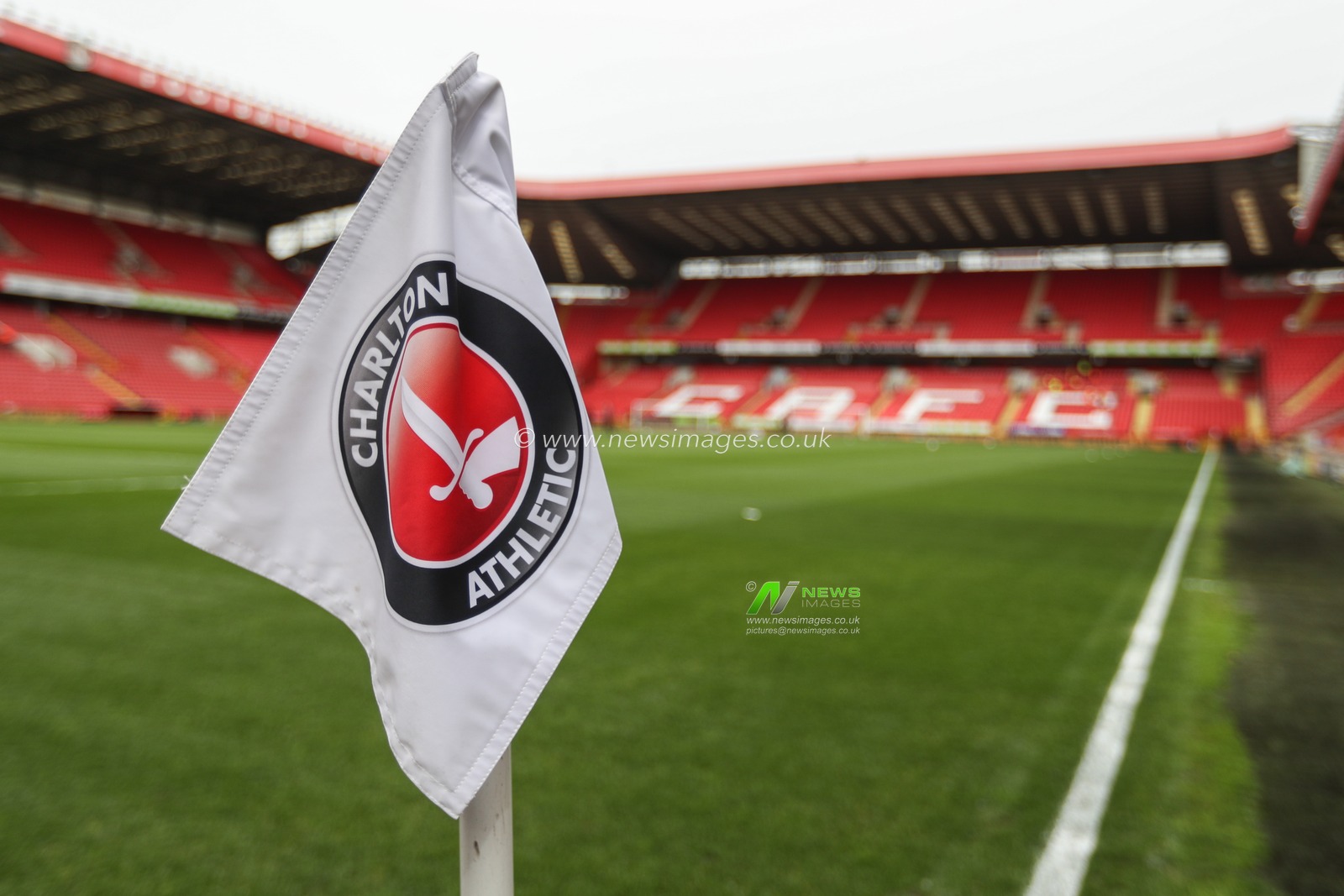 A general view of The Valley during the Sky Bet League 1 match Charlton Athletic vs Barnsley at The Valley, London, United Kingdom, 6th April 2024

(Photo by Alfie Cosgrove/News Images)