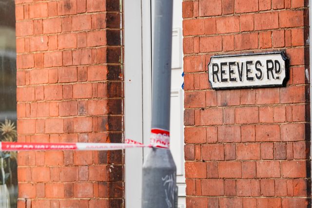 during a Major Explosives Incident in Derby that saw two men arrested on suspicion of explosives offences and 200 homes evacuated (Maynard Manyowa / News Images)