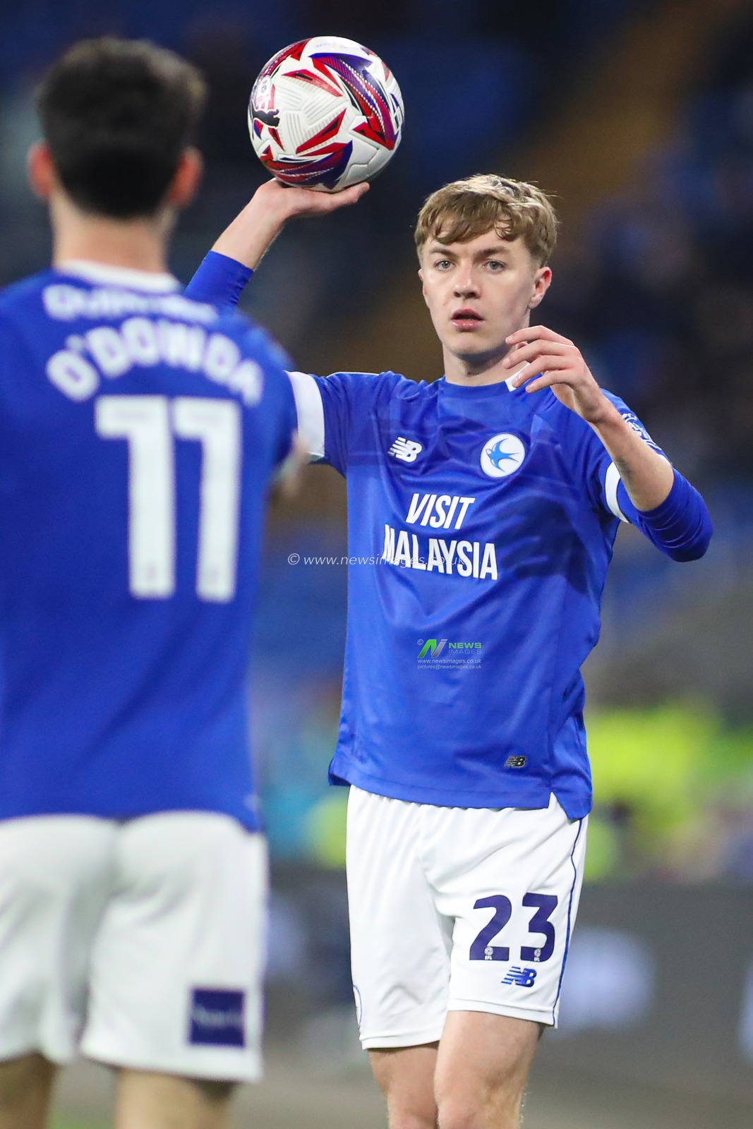 Joel Bagan of Cardiff City during the Sky Bet Championship match Cardiff City vs Burnley at Cardiff City Stadium, Cardiff, United Kingdom, 4th March 2025

(Photo by Andrew Lewis/News Images)