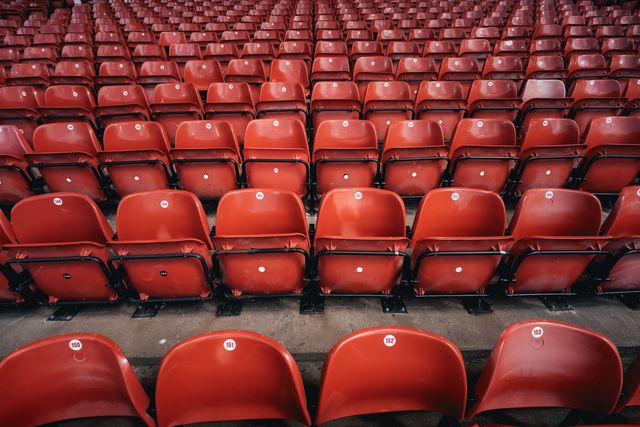 A general view of the seats during the Premier League match Nottingham Forest vs Newcastle Untied at City Ground, Nottingham, United Kingdom on 10 May 2026

(Photo by Maynard Manyowa/News Images)