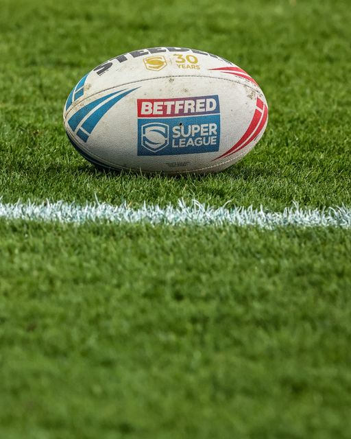The Betfred Super League 30 year anniversary ball during the Betfred Super League round 8 match York Knights vs Leigh Leopards at LNER Community Stadium, York, United Kingdom on 17 April 2026

(Photo by Alfie Cosgrove/News Images)