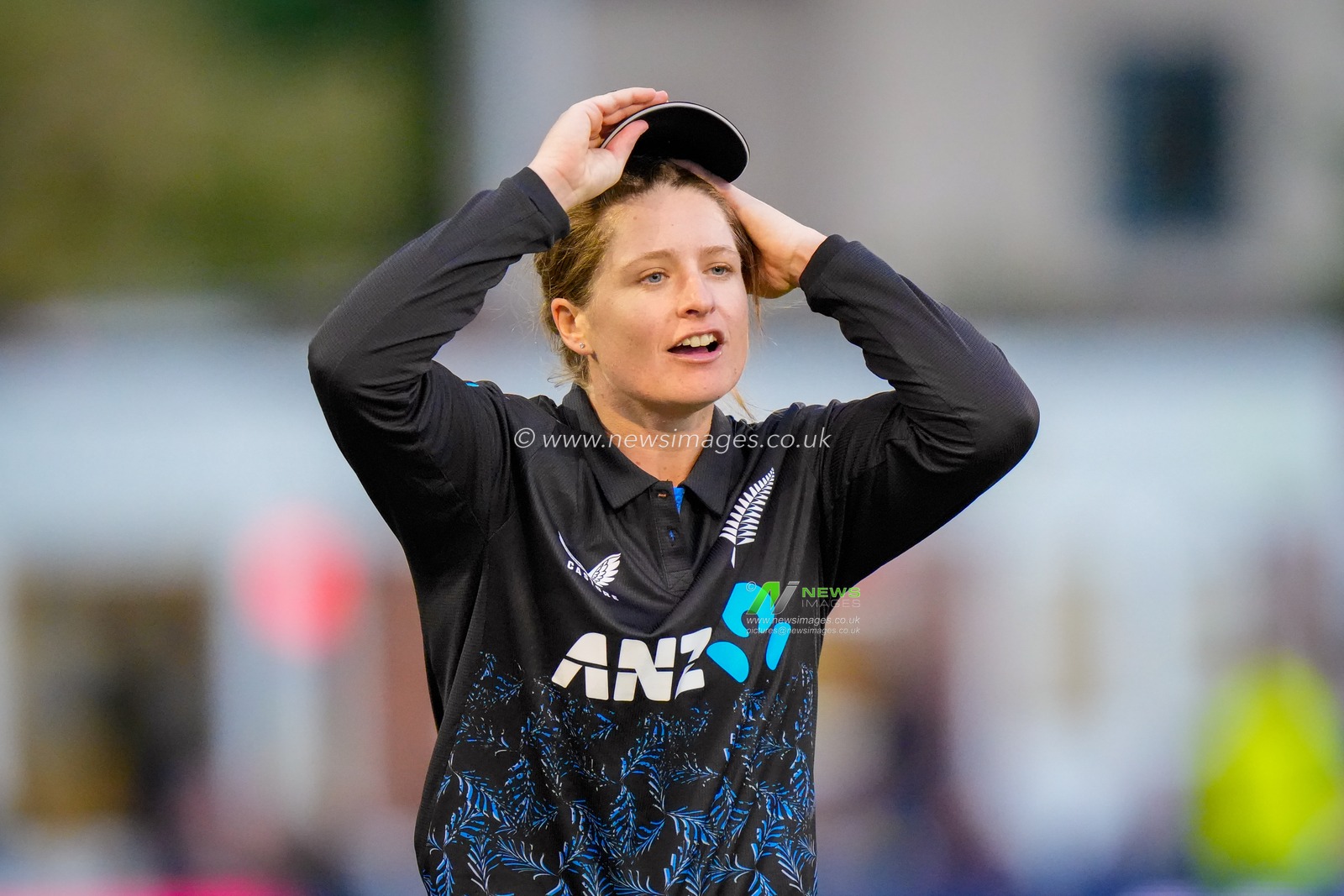 Brooke Halliday  of New Zealand during the England Women v New Zealand 1st Vitality IT20 match at The Central Co-Op County Ground, Derby, United Kingdom on 20 May 2026

(Photo by Maynard Manyowa/News Images)