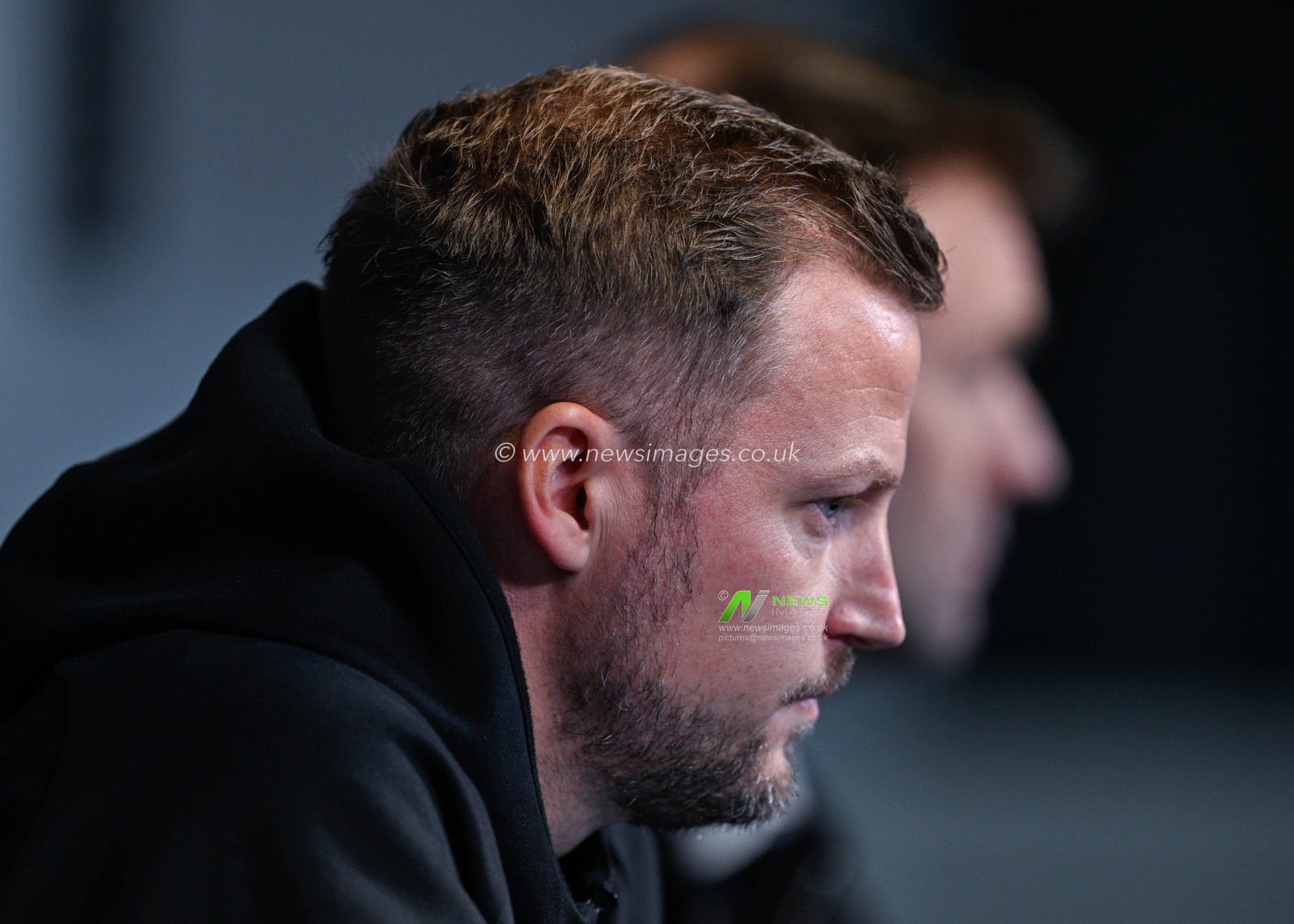 Jacob Neestrup Head Coach of F.C. Copenhage, during the F.C. Copenhagen Champions League press Conference at Etihad Campus, Manchester, United Kingdom, 5th March 2024

(Photo by Cody Froggatt/News Images)