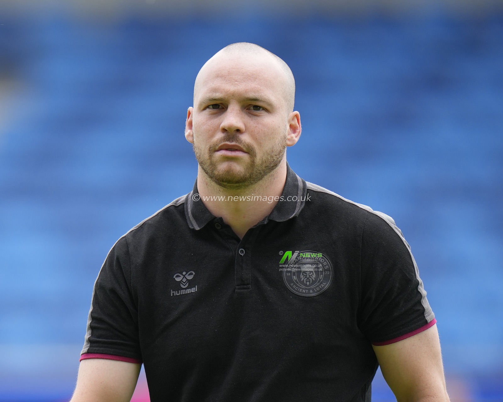 Liam Marshall #5 of Wigan Warriors inspects the pitch before the Betfred Super League Round 16 match Salford Red Devils vs Wigan Warriors at AJ Bell Stadium, Eccles, United Kingdom, 25th June 2023

(Photo by Steve Flynn/News Images)