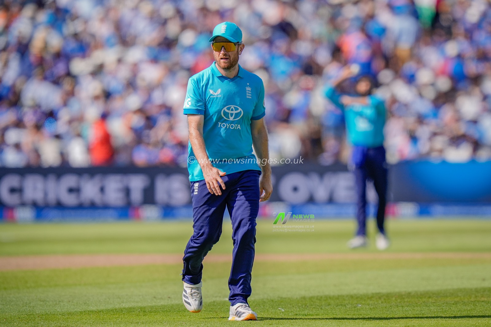 Liam Dawson of England during the 1st Metro Bank ODI match England vs India at Edgbaston, Birmingham, United Kingdom on 14 July 2026

(Photo by Maynard Manyowa/News Images)