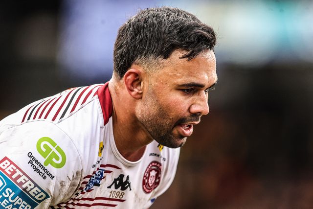 Bevan French of Wigan Warriors during the Betfred Super League round 1 match Castleford Tigers vs Wigan Warriors at OneBore Stadium, Castleford, Untied Kingdom on 15 February 2026

(Photo by Alfie Cosgrove/News Images)