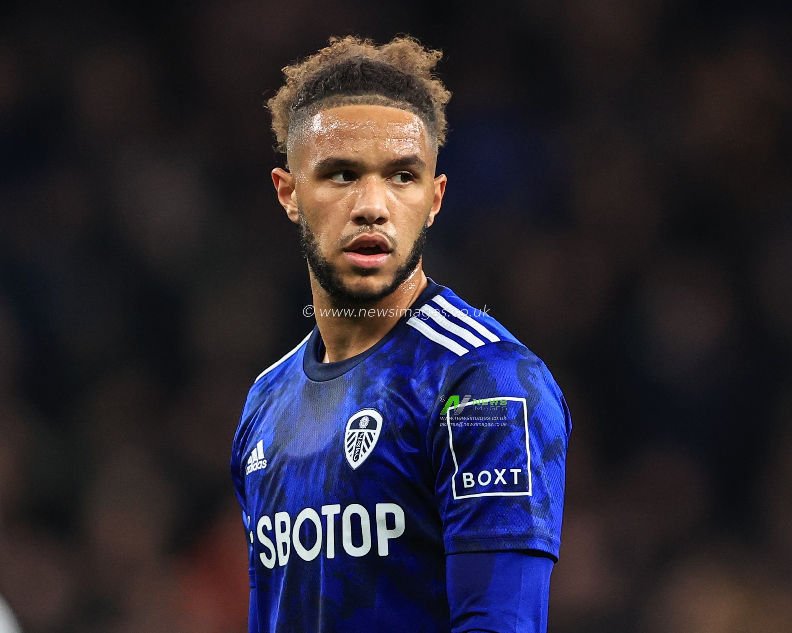 Tyler Roberts #11 of Leeds United during the game