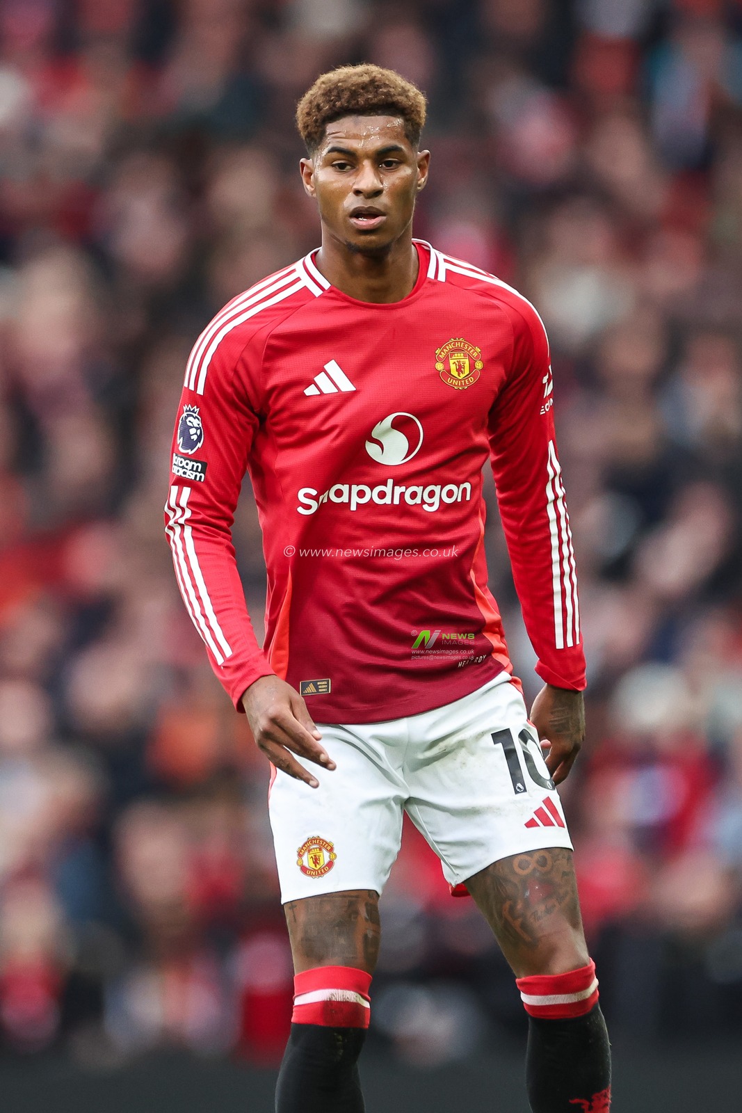 Marcus Rashford of Manchester United during the Premier League match Manchester United vs Tottenham Hotspur at Old Trafford, Manchester, United Kingdom, 29th September 2024

(Photo by Mark Cosgrove/News Images)