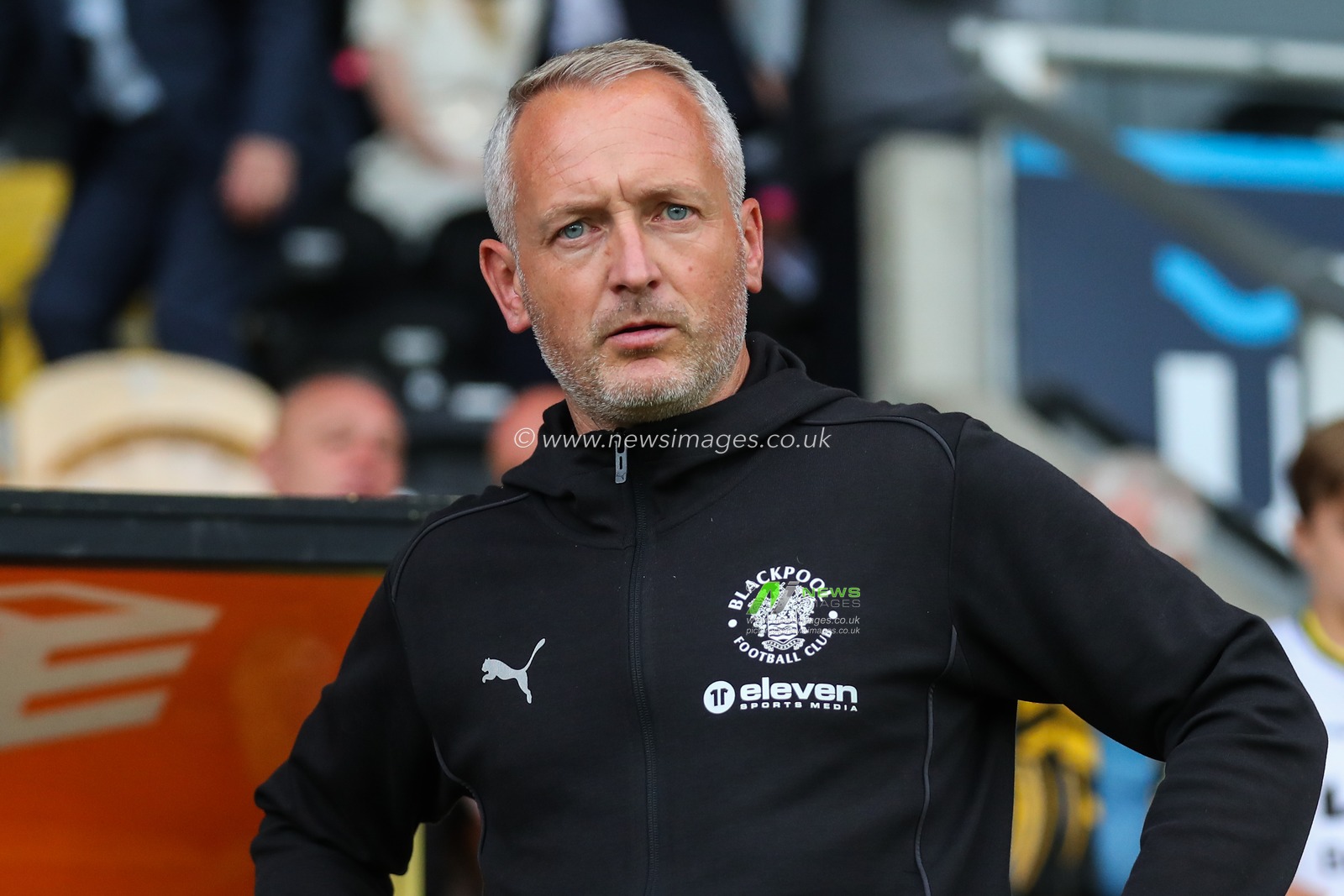 Neil Critchley manager of Blackpool during the Carabao Cup match Burton Albion vs Blackpool at Pirelli Stadium, Burton upon Trent, United Kingdom, 13th August 2024

(Photo by Gareth Evans/News Images)