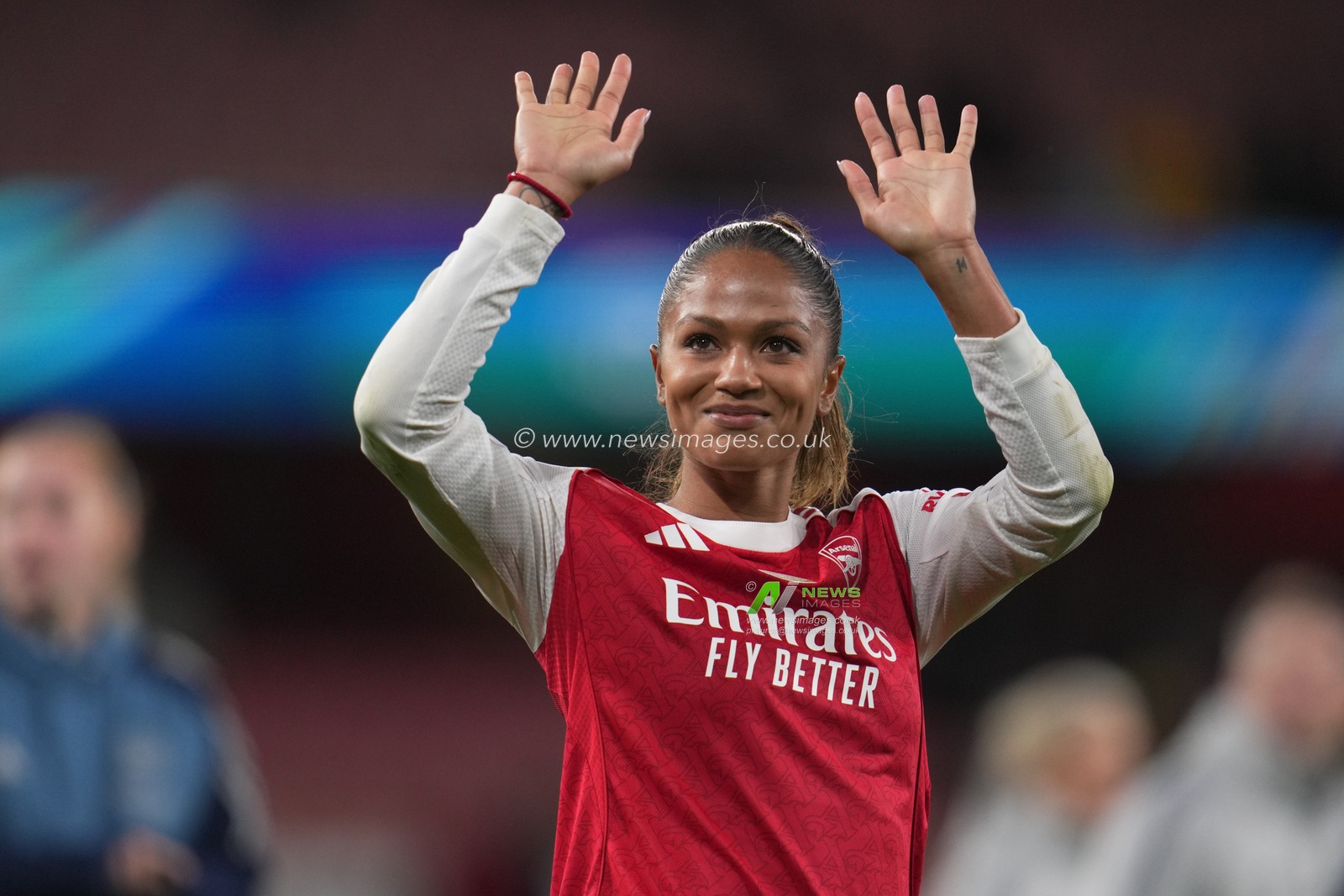 Taylor Hinds of Arsenal during the UEFA Women's Champions League Quarter-finals match Arsenal vs Chelsea at Arsenal Stadium, London, United Kingdom on 24 March 2026

(Photo by Harvey Murphy/News Images)