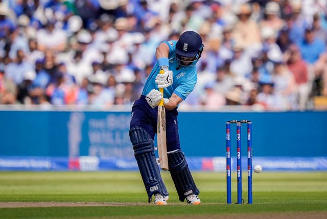 Ben Duckett of England hits a four during the 1st Metro Bank ODI match England vs India at Edgbaston, Birmingham, United Kingdom on 14 July 2026

(Photo by Maynard Manyowa/News Images)