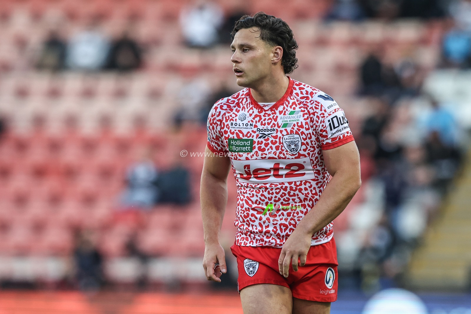Aidan Sezer of Hull FC during the Betfred Super League Round 12 match Leigh Leopards vs Hull FC at Leigh Sports Village, Leigh, United Kingdom, 22nd May 2025

(Photo by Alfie Cosgrove/News Images)