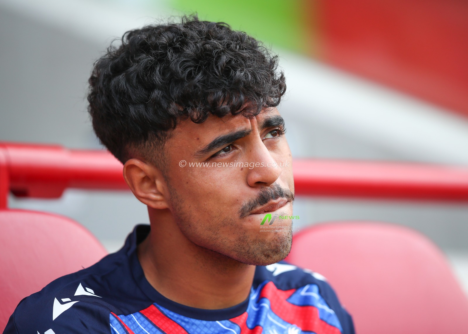 Chadi Riad of Crystal Palace on the bench ahead of the Premier League match Brentford vs Crystal Palace at The Gtech Community Stadium, London, United Kingdom, 18th August 2024

(Photo by Gareth Evans/News Images)