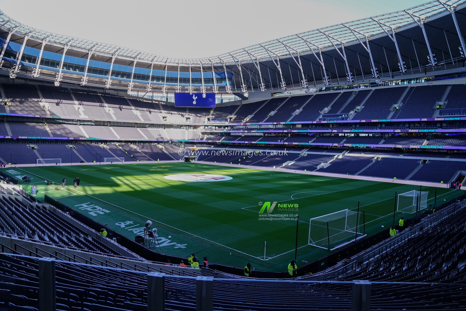General view of the Tottenham Hotspur stadium ahead of the Premier League match Tottenham Hotspur vs Sunderland at Tottenham Hotspur Stadium, London, United Kingdom, 4th January 2026

(Photo by Harvey Murphy/News Images)

*** GER AUT SUI OUT ***