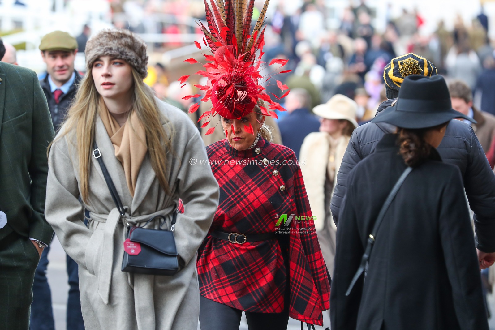 racegoers begin to arrive ahead of the Cheltenham Festival 2025 Style Wednesday at Cheltenham Racecourse, Cheltenham, United Kingdom, 12th March 2025

(Photo by Gareth Evans/News Images)