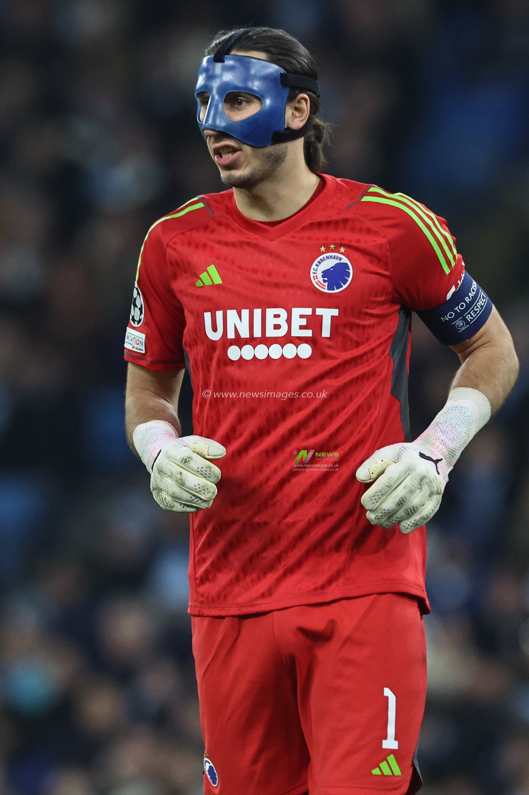Kamil Grabara of FC Copenhagen during the UEFA Champions League match Manchester City vs F.C. Copenhagen at Etihad Stadium, Manchester, United Kingdom, 6th March 2024

(Photo by Mark Cosgrove/News Images)